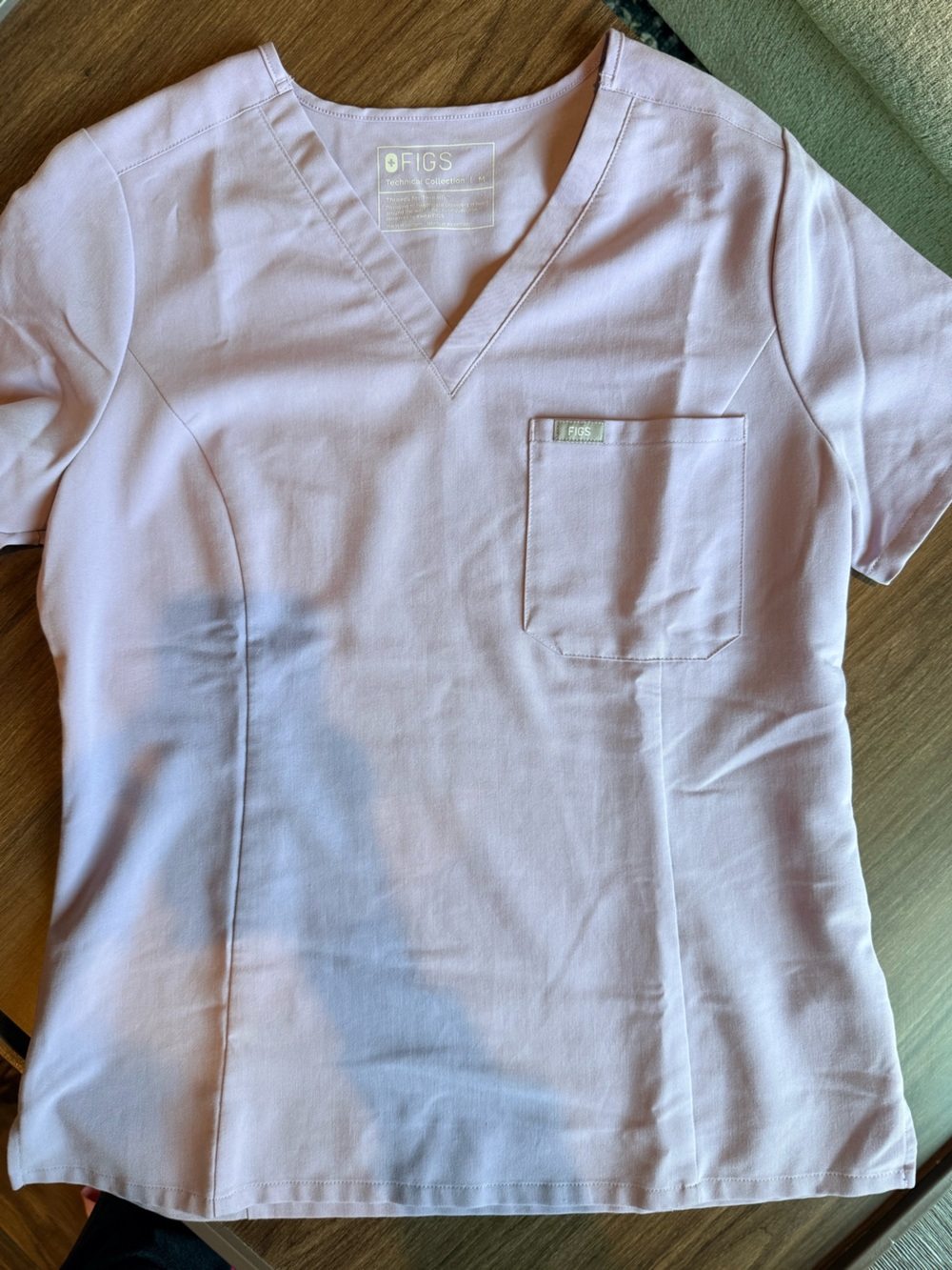 Figs Women's Scrub Top in Lavender